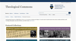 Desktop Screenshot of commons.ptsem.edu